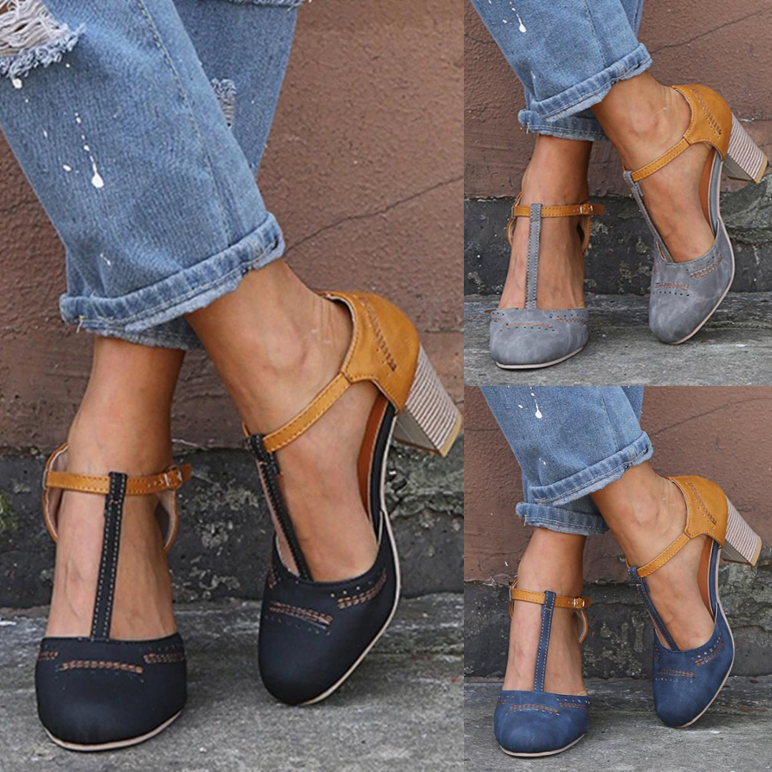 Talons Vintage Élégants pour Femmes