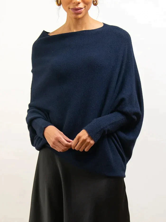 Asira - Asymmetrical Draped Pull
