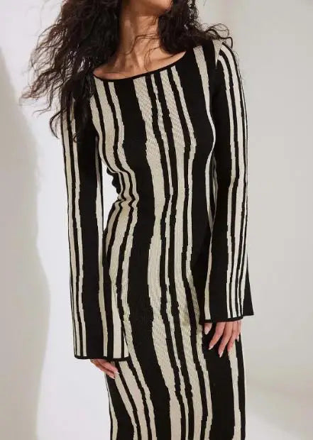 Stacey - Élégante Robe Maxi à Motif Floral